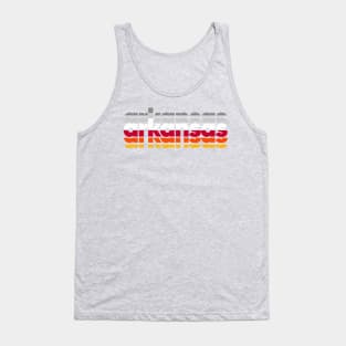 Arkansas Split Tank Top